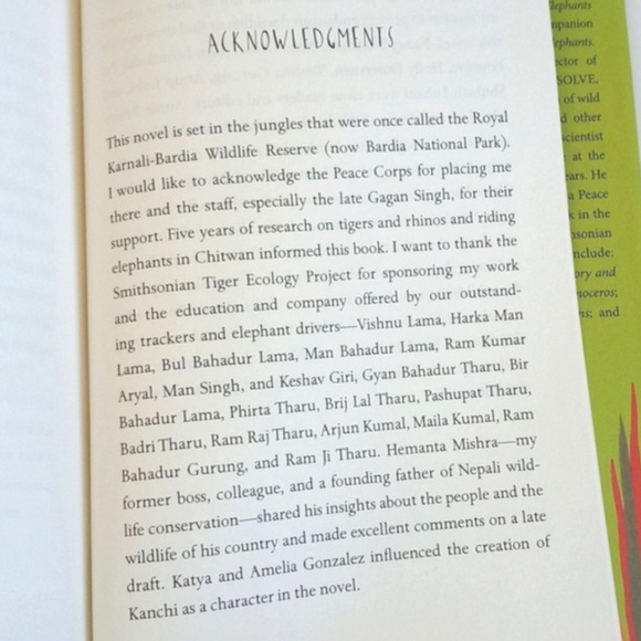 “A Circle Of Elephants" A Novel by Eric Dinerstein by Disney Hardback Book - Picture 10 of 15